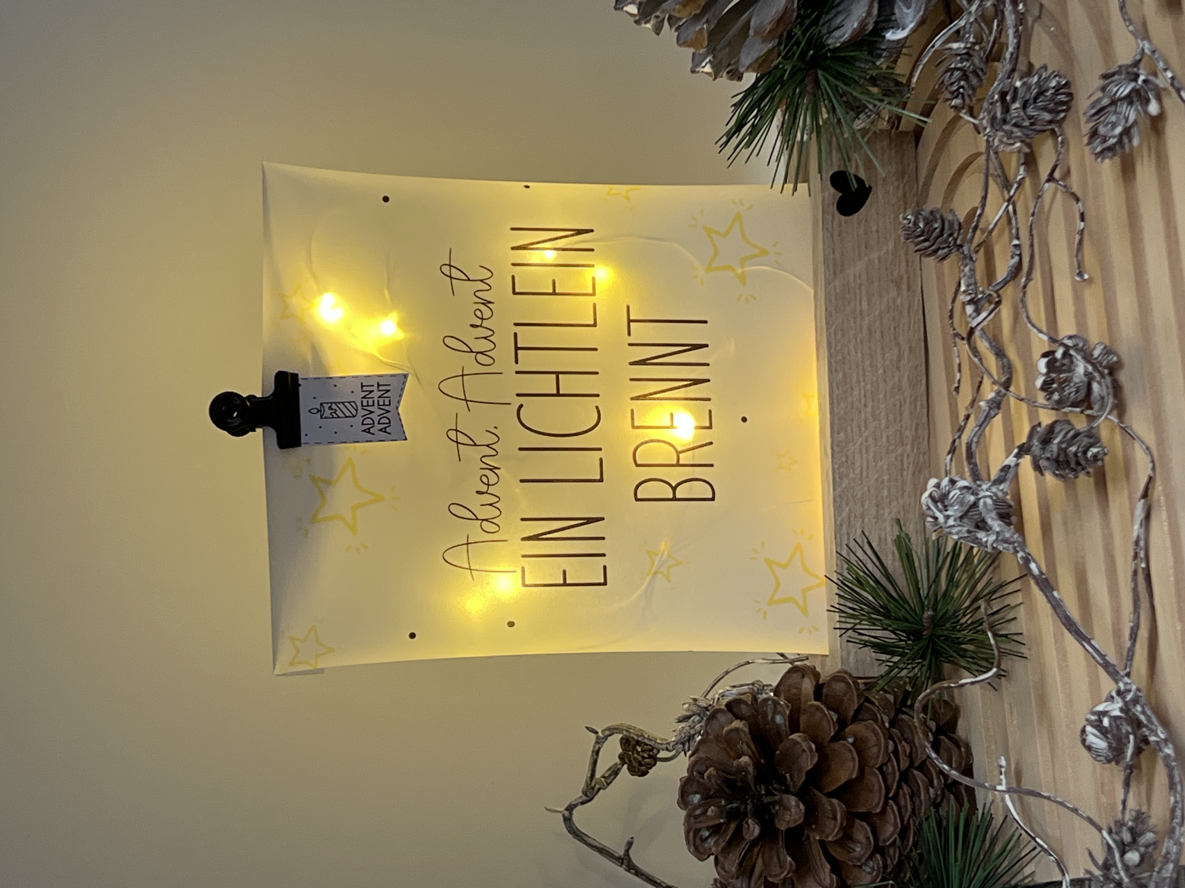 Lichttüte Advent Druckvorlage PDF inkl. Lizenz kleingewerblich