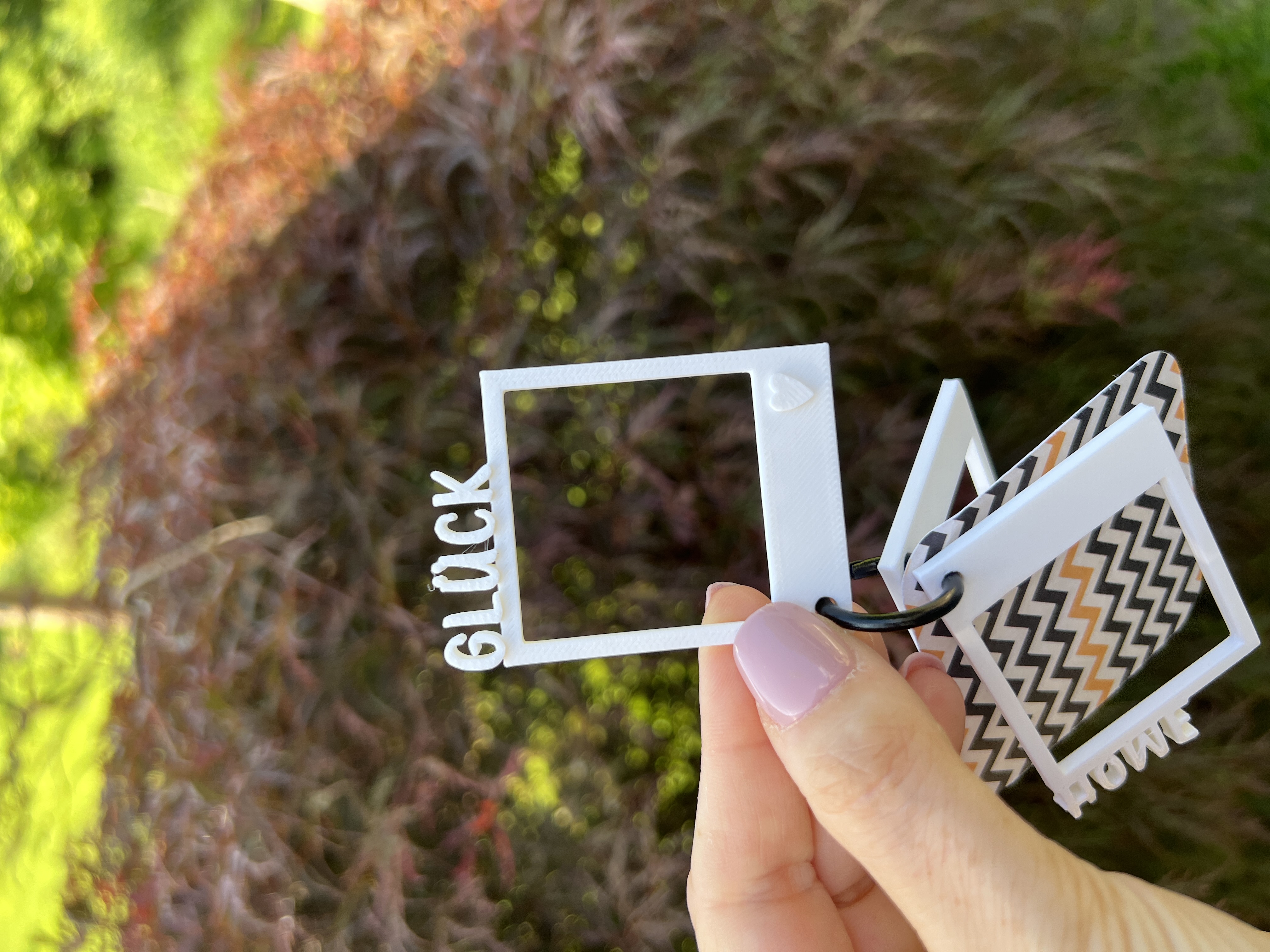 Mini Polaroid-Fotorahmen Anhänger