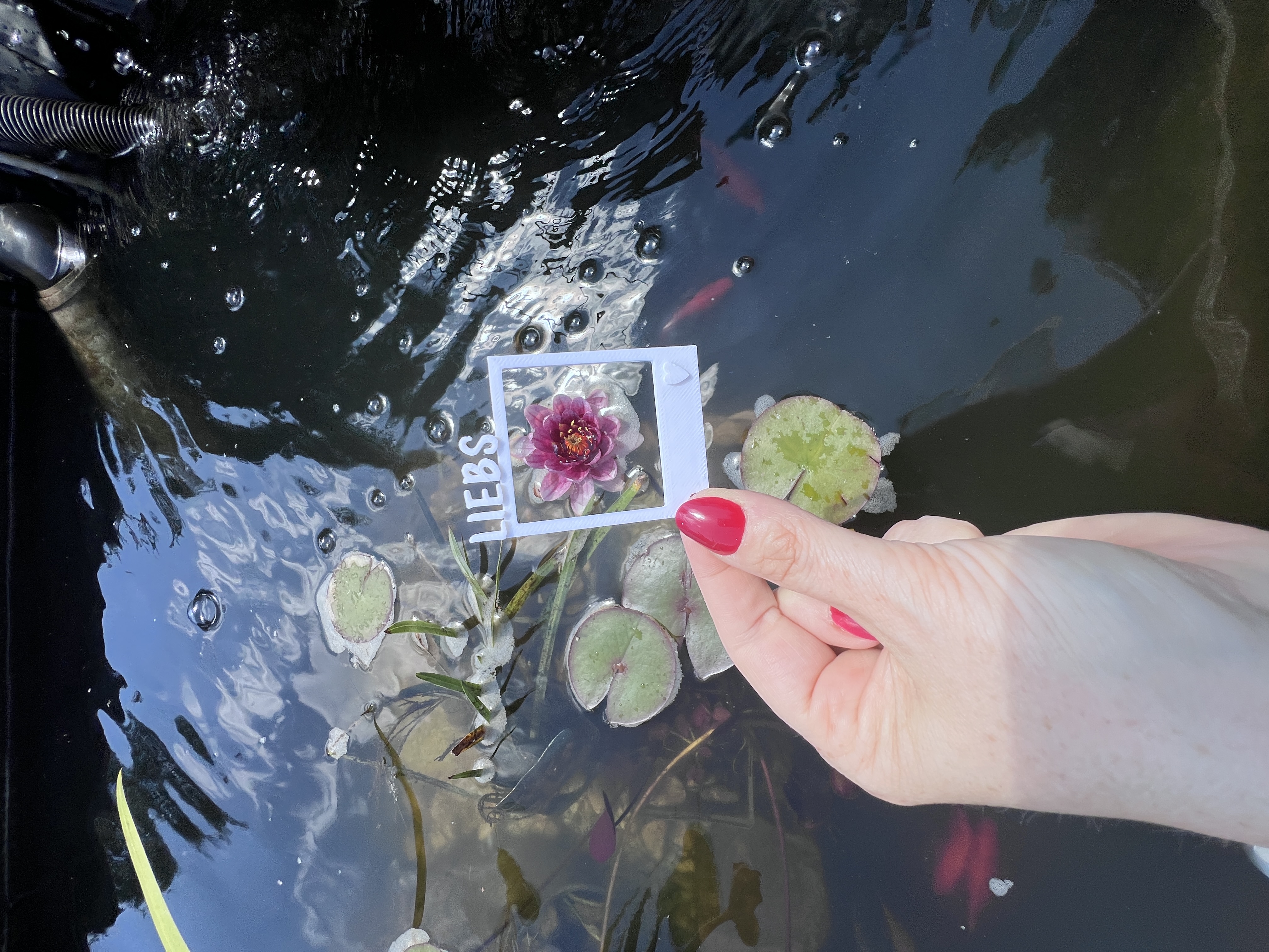 Mini Polaroid-Fotorahmen Anhänger