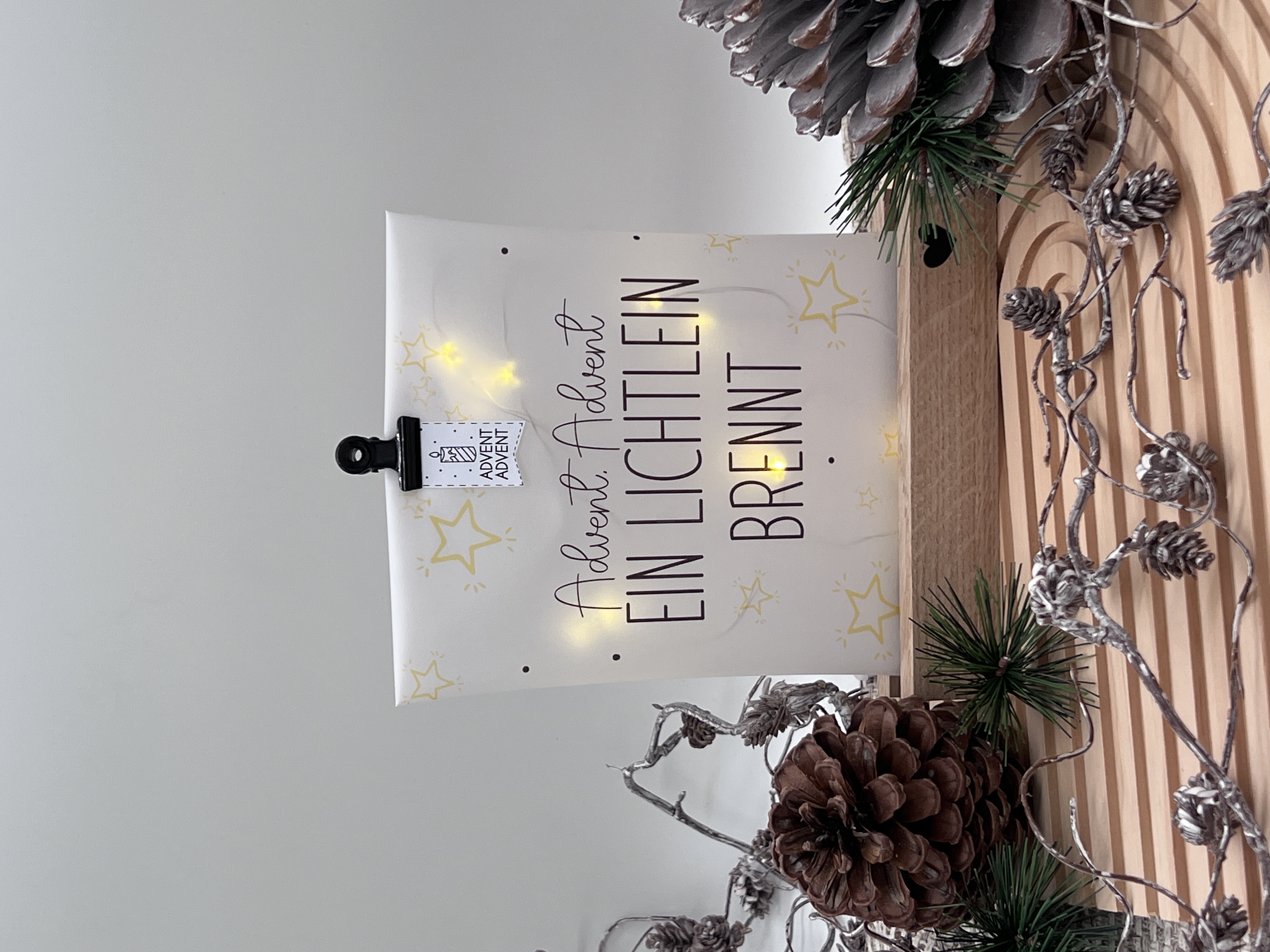 Lichttüte Advent Druckvorlage PDF inkl. Lizenz kleingewerblich
