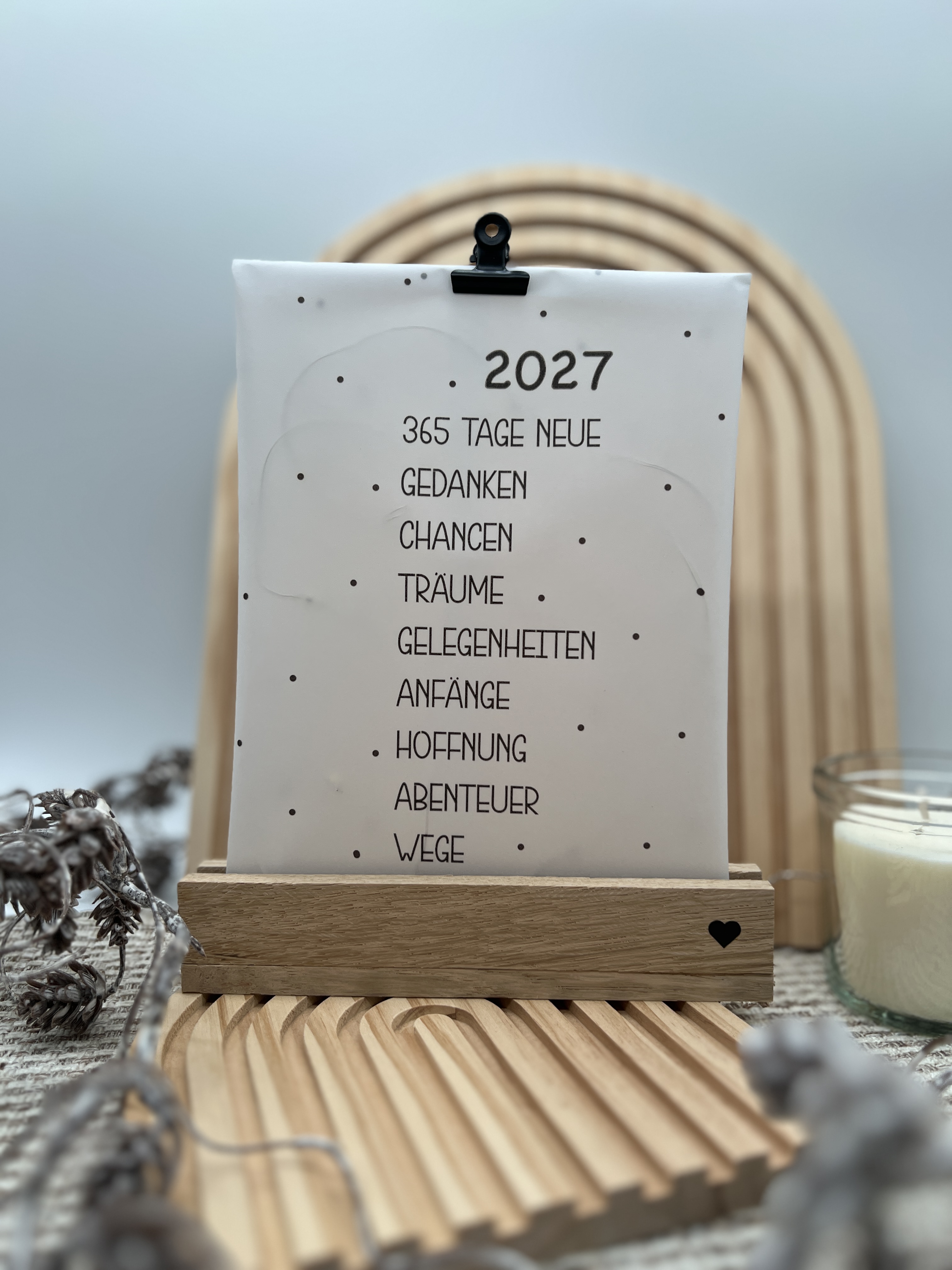 Lichttüte „2027“ – Stimmungsvolle Silvesterdeko mit LED-Licht
