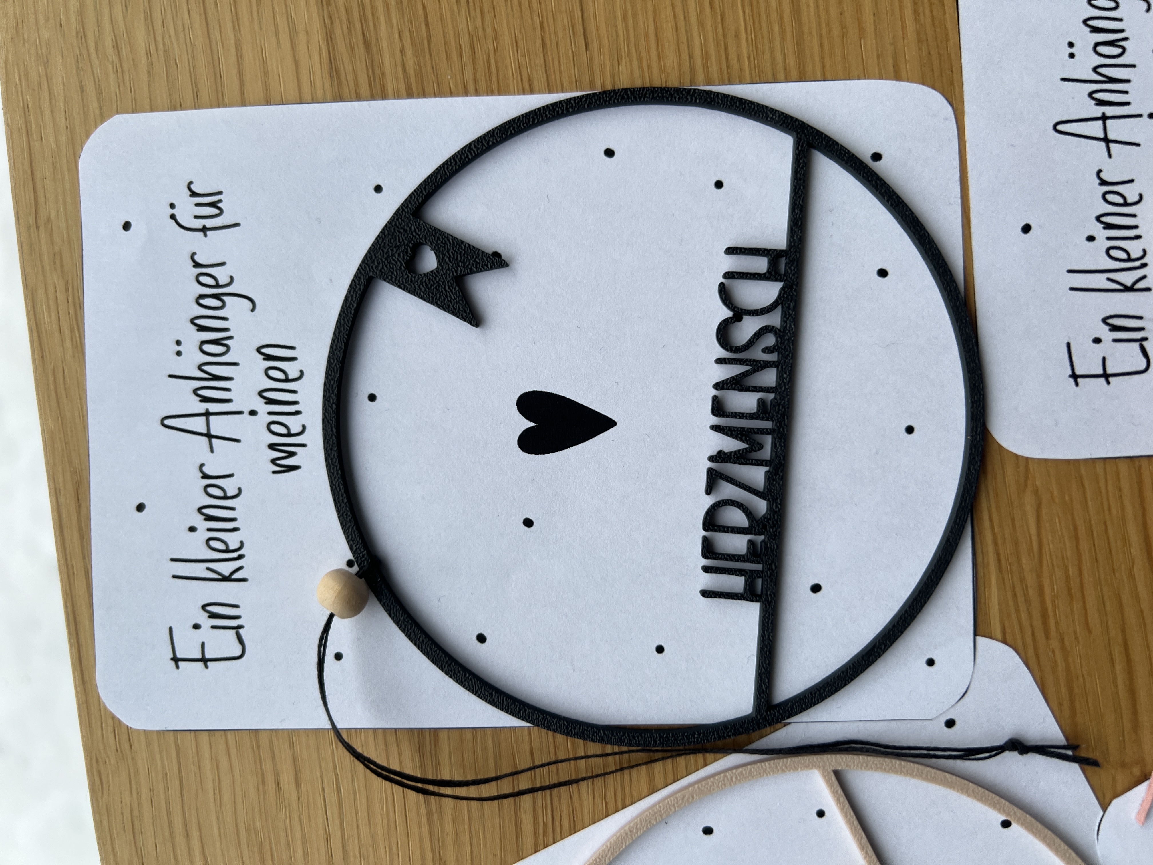 Herzmensch Anhänger